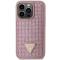 Guess Guess Mobilskal till iPhone 14 Pro Rhinestone Triangle - Rosa