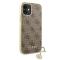 Guess Guess Mobilskal till iPhone 11/XR Charms Collection - Brun