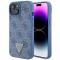 Guess Guess iPhone 15 Mobilskal Triangle Strass - Blå
