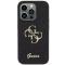 Guess Guess Mobilskal till iPhone 15 Pro Glitter Script Big - Svart