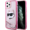 KARL LAGERFELD Karl Lagerfeld Mobilskal till iPhone 12/12 Pro Choupette's Head - Rosa