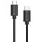 Champion CHAMPION USB-C till USB-C kabel 60W 3m - Svart