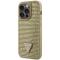Guess Guess Mobilskal till iPhone 14 Pro Max Rhinestone Triangle - Guld