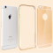 OEM JFX Metallbumper-skal till Apple iPhone 6(S) Plus (Rose Gold - Silver)