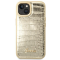 Guess GUESS iPhone 14 Plus Skal Croco Collection - Guld