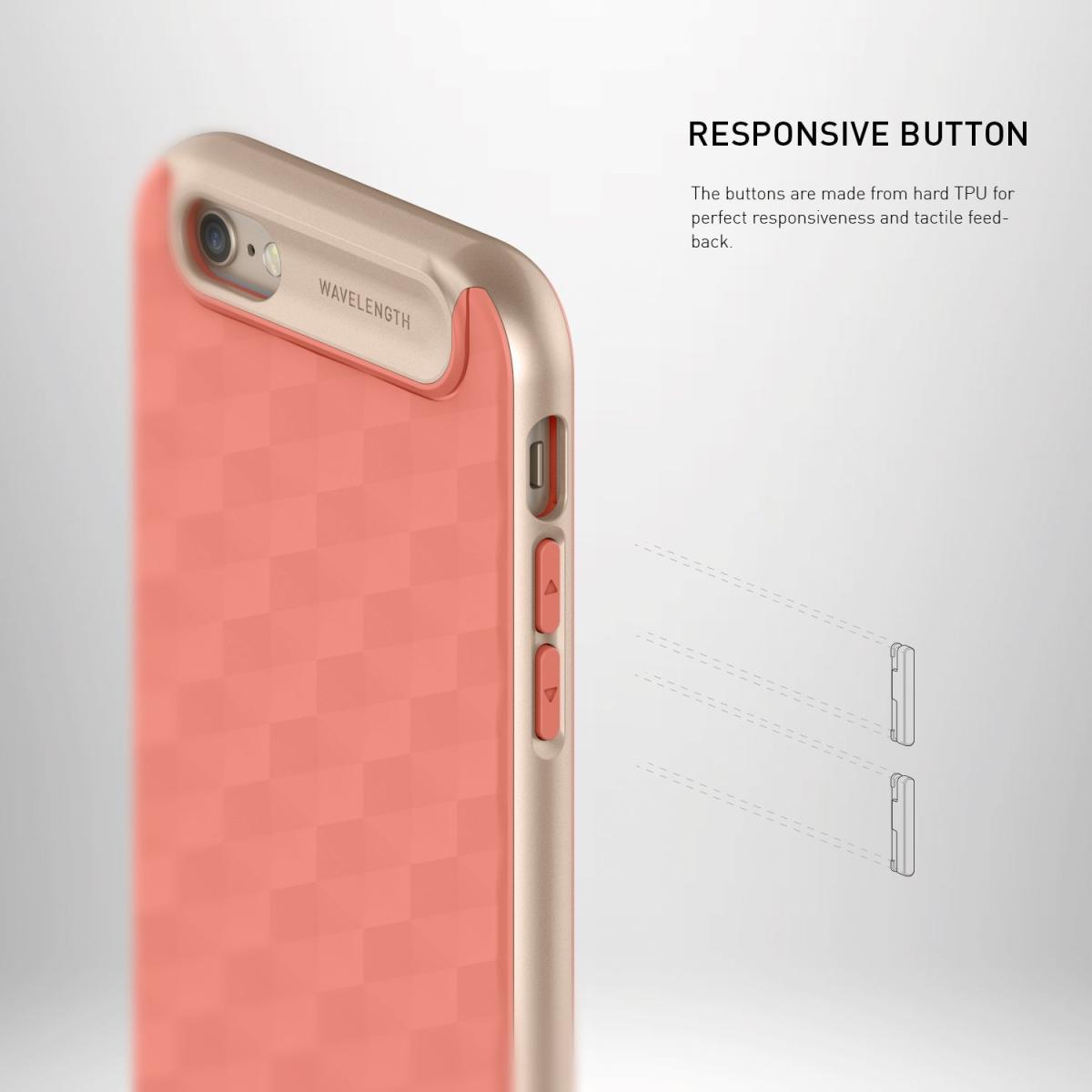 Caseology Caseology Parallax Series BaksideSkal till Apple iPhone 6 (S) - Rosa