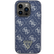 Guess Guess iPhone 15 Pro Max Mobilskal Triangle Metall Logo - Blå