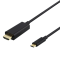 UTGATT1 Deltaco USB-C Till HDMI 4K Kabel 1m - Svart