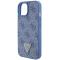 Guess Guess iPhone 15 Mobilskal Triangle Strass - Blå