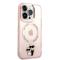 KARL LAGERFELD Karl Lagerfeld Mobilskal till iPhone 14 Pro Magsafe - Rosa