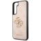 Guess Guess Galaxy S23 Skal 4G Big Metal Logo - Rosa
