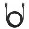 Forcell Forcell USB-C till USB-C Kabel 1m PD 48W C293 TUBE - Svart