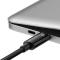 BASEUS Baseus USB-C till USB-C kabel 480Mb/s 240W 3m Tungsten Guld