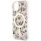 Guess Guess Mobilskal till iPhone 14 MagSafe Flower - Rosa