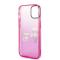 KARL LAGERFELD Karl Lagerfeld iPhone 14 Plus Skal Gradient Ikonik Karl & Choupette - Rosa