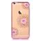 Vouni Vouni Kristall Sun flower Skal till iPhone 6 / 6S - Rosa