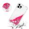 OEM iPhone 14 Pro Skal Liquid Floating Glitter - Rosa