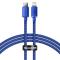BASEUS Baseus Crystal USB-C till Lightning kabel 20W 1.2m - Blå