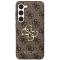 Guess Guess Mobilskal till Galaxy S24 Big Metall Logo - Brun