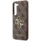 Guess Guess Mobilskal till Galaxy S24 Big Metall Logo - Brun