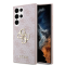 Guess Guess Mobilskal till Galaxy S24 Ultra Big Metall Logo - Rosa