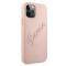 Guess GUESS Skal iPhone 12 & 12 Pro Saffiano Vintage - Rosa