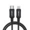 Acefast Acefast MFI USB USB-C till Lightning kabel 30W 1.8m - Svart