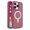 OEM Mobilskal till iPhone 15 MagSafe Magnetic Matte - Burgundy