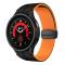Taltech Galaxy Watch 6 Classic (43mm) Armband - Svart/Orange