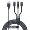 Joyroom Joyroom 3in1 USB-A till USB-C Lightning microUSB kabel 1.2m