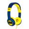 BATMAN BATMAN Hörlurar Junior On-Ear 85dB Batlogo - Blå