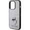KARL LAGERFELD Karl Lagerfeld iPhone 15 Pro Mobilskal Fixed Glitter Metal Pin