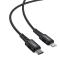 Acefast Acefast MFI USB USB-C till Lightning kabel 30W 1.8m - Svart
