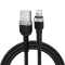 Wozinsky Wozinsky USB-A till Lightning kabel 2.4A 1m - Svart