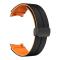 Taltech Galaxy Watch 6 Classic (43mm) Armband - Svart/Orange
