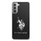 US Polo US Polo Shiny Big Logo Skal Galaxy S21 - Svart