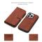 OEM iPhone 15 Pro Plånboksfodral 2-in-1 Detachable - Brun