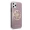 Guess Guess Skal iPhone 11 Pro Max Circle Glitter - Rosa