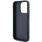 Guess Guess iPhone 15 Pro Max Mobilskal Triangle Metall Logo - Blå