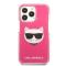 KARL LAGERFELD Karl Lagerfeld Mobilskal till iPhone 13 Pro Max Choupette Head