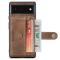 JEEHOOD JEEHOOD Google Pixel 7 Skal Korthållare RFID - Brun