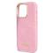 Guess GUESS iPhone 14 Pro Skal Croco Collection - Rosa