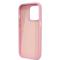 Guess GUESS iPhone 14 Pro Skal Croco Collection - Rosa