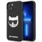 KARL LAGERFELD Karl Lagerfeld 3D Rubber Choupette Skal iPhone 13 Mini - Svart