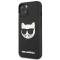 KARL LAGERFELD Karl Lagerfeld 3D Rubber Choupette Skal iPhone 13 Mini - Svart