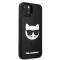 KARL LAGERFELD Karl Lagerfeld 3D Rubber Choupette Skal iPhone 13 Mini - Svart
