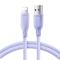 Joyroom Joyroom USB-A till Lightning kabel 2m 3A - Lila