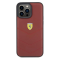 Ferrari Ferrari iPhone 15 Pro Max Mobilskal Läder Stitched Lines