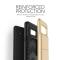 VERUS Verus Damda Folder Card Slot Skal till Samsung Galaxy S8 Plus - Gold