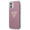 Guess Guess Skal iPhone 12 & 12 Pro Metallic Collection - Rosa